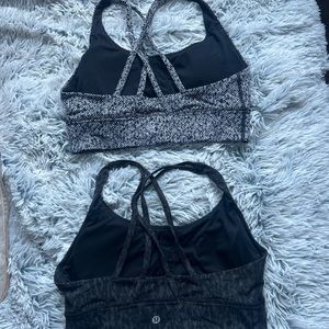 Lululemon women’s bra, size 6/8 set of two